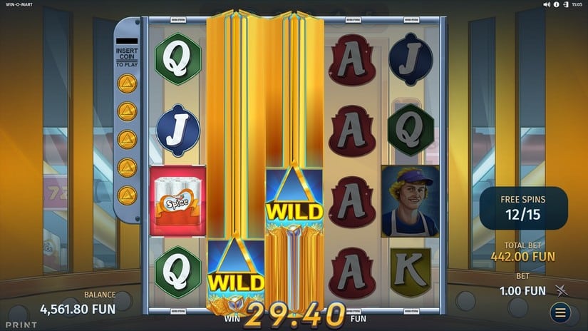 Win-O-Mart slot screen 6