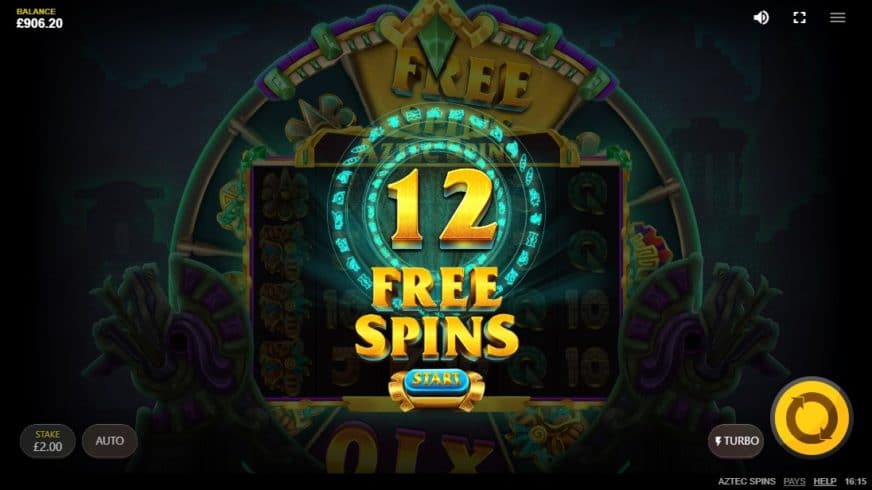 Aztec Spins slot screen 4