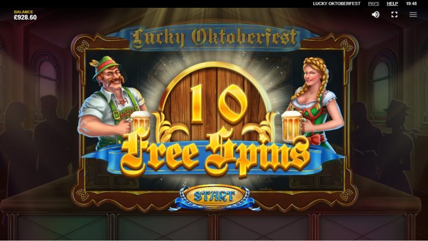Lucky Oktoberfest slot screen 3