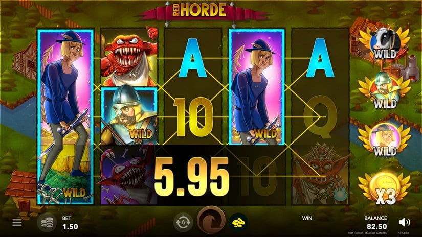 Red Hord slot screen 4