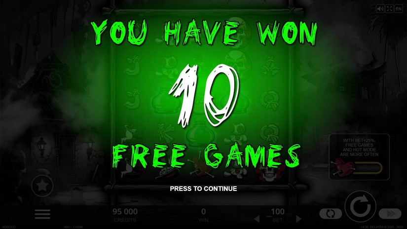 Voodoo Coins slot screen 3