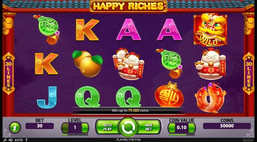 Happy Riches slot screen 1