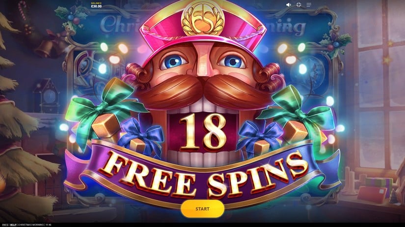 Christmas Morning slot screen 3