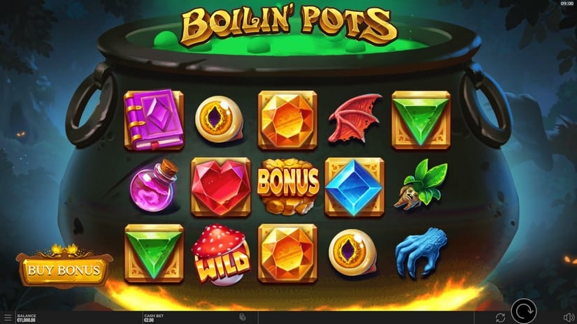 Boilin’ Pots slot screen 1