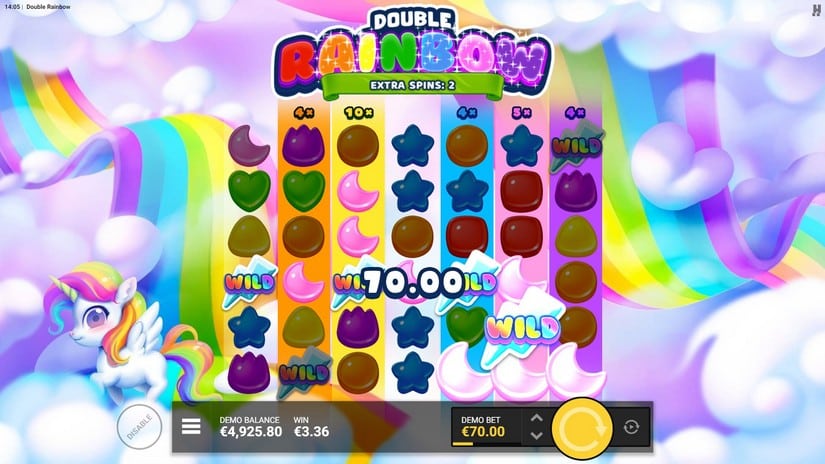 Double Rainbow slot screen 5