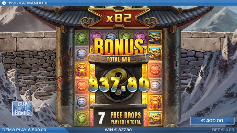 Katmandu X slot screen 6