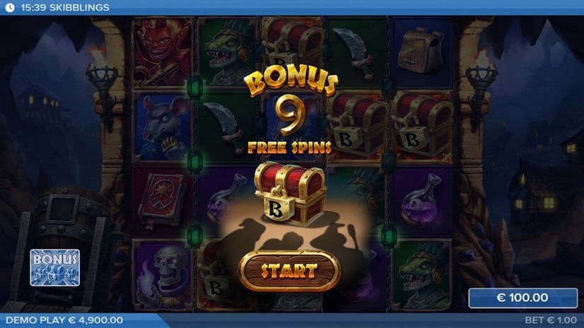 Skibblings slot screen 4