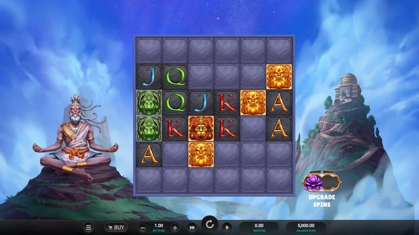 Aura God slot screen 1