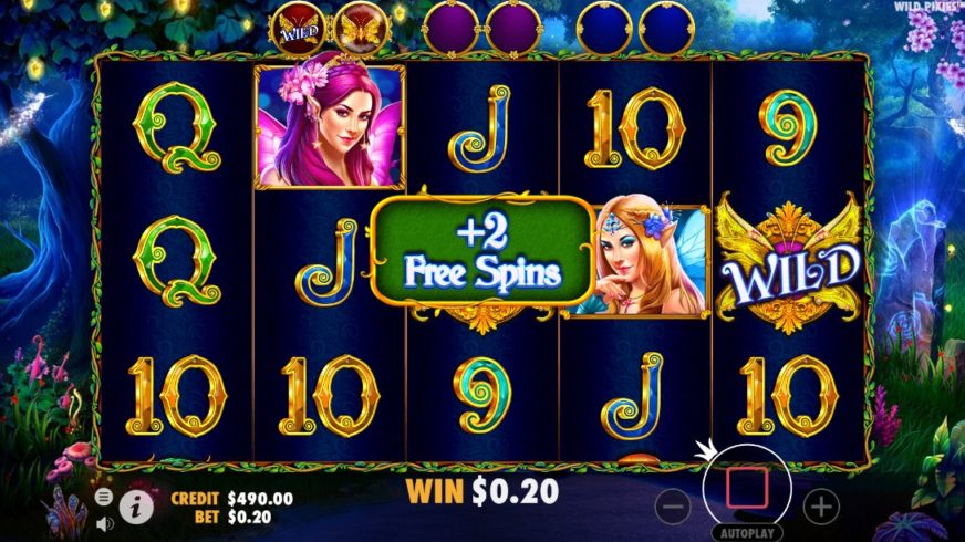 Wild Pixies slot screen 6