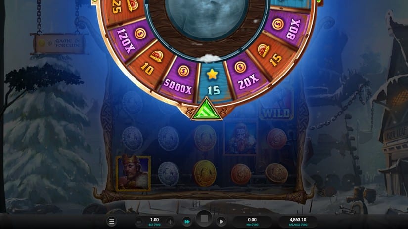 Bloodaxe slot screen 7