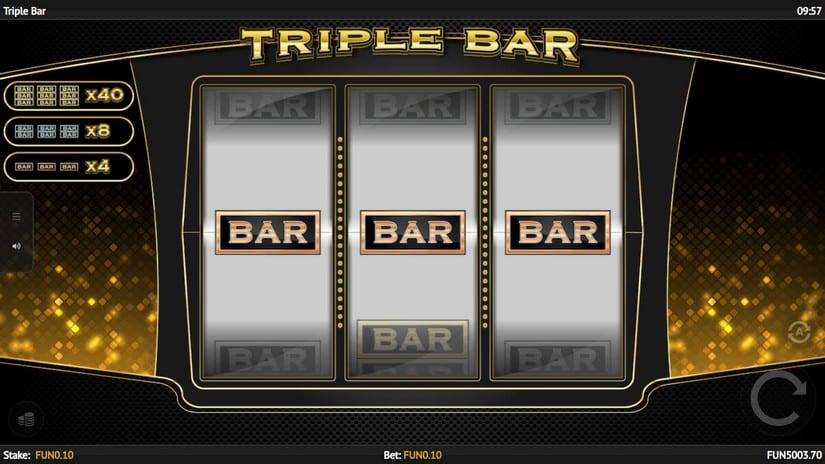 Triple Bar 98 slot screen 2