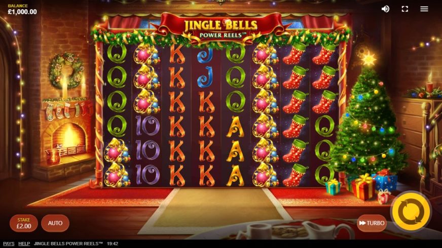 Jingle Bells Power Reels slot screen 1