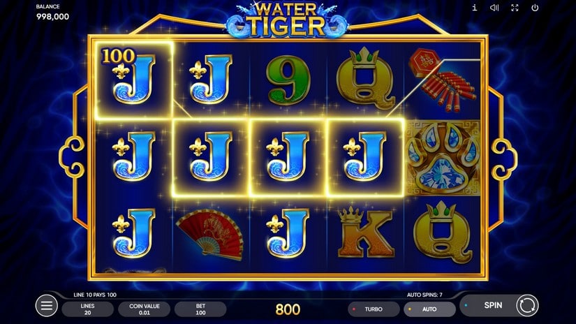 Water Tiger slot screen 5
