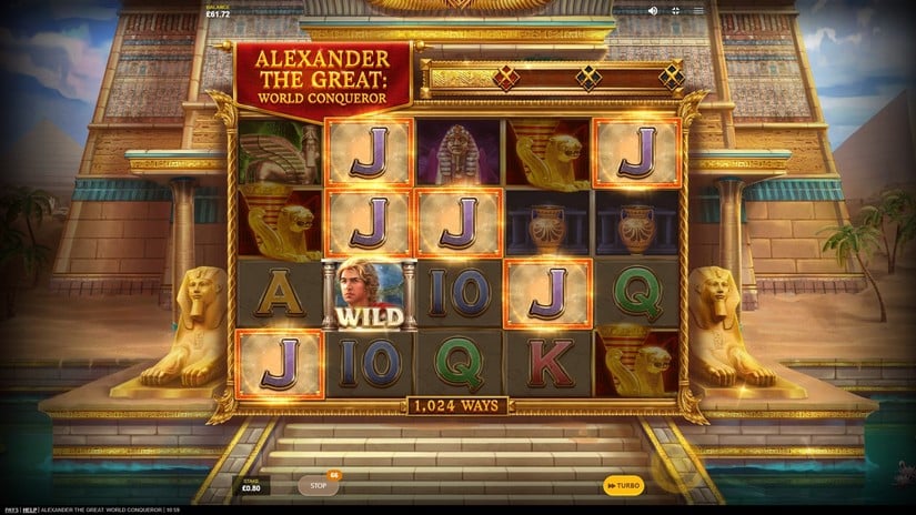 Alexander the Great: World Conqueror slot screen 6