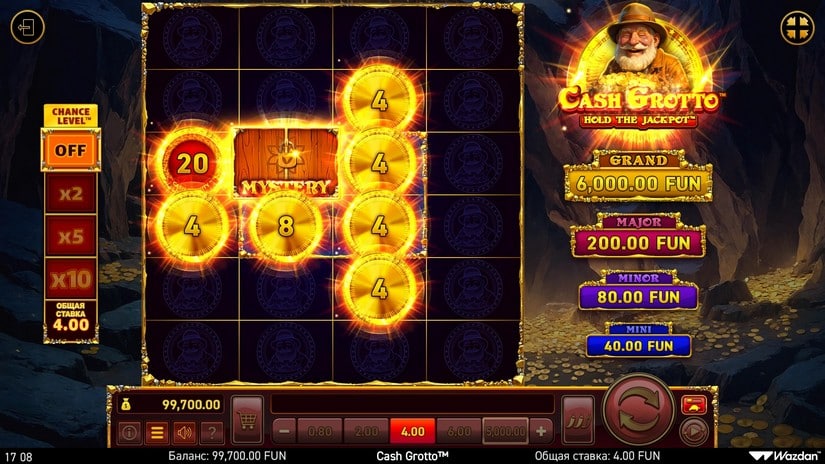 Cash Grotto slot screen 2