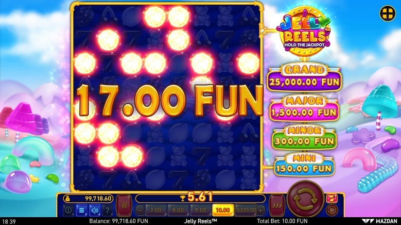 Jelly Reels™ slot screen 2