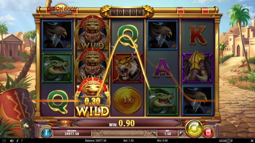Legion Gold Unleashed slot screen 3