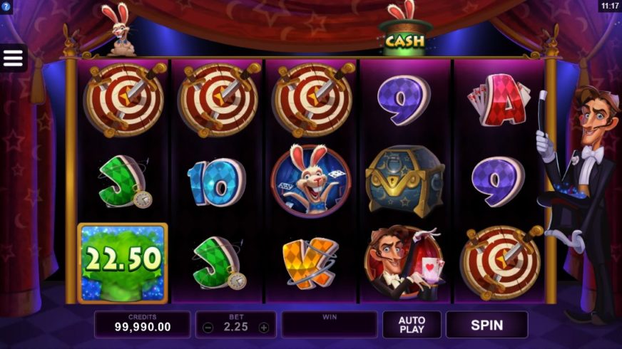 Rabbit in the Hat slot screen 2