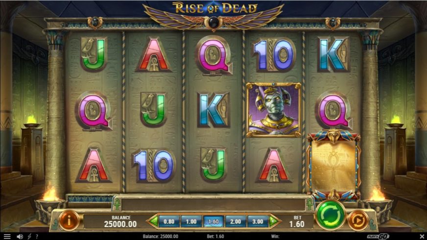 Rise of Dead slot screen 1