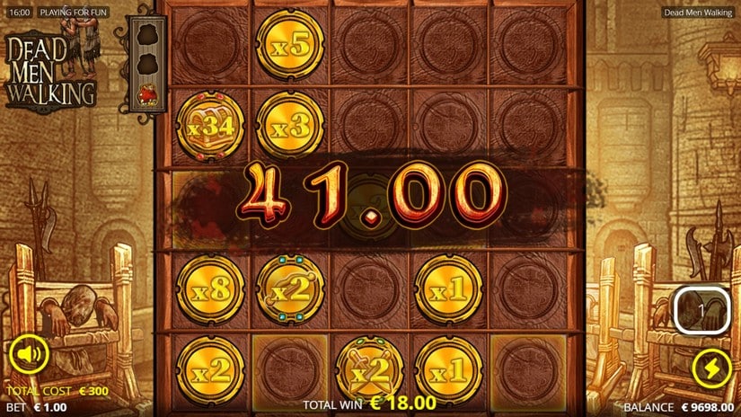 Dead Men Walking slot screen 5