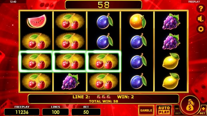 Nicer Dice 100 slot screen 3