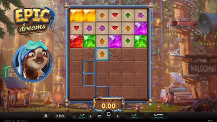 Epic Dreams slot screen 1