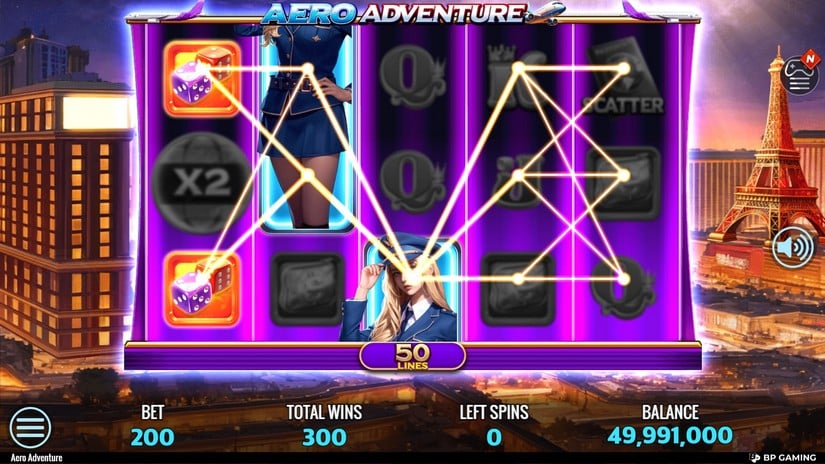 Aero Adventure slot screen 3