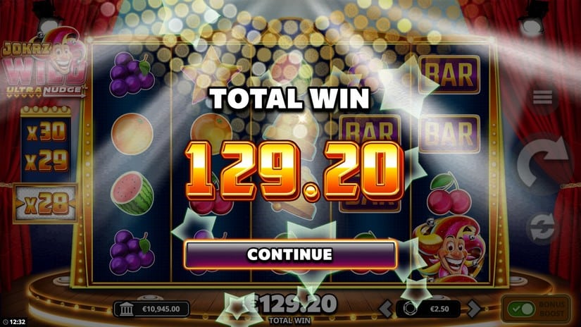 Jokrz Wild Ultranudge slot screen 8