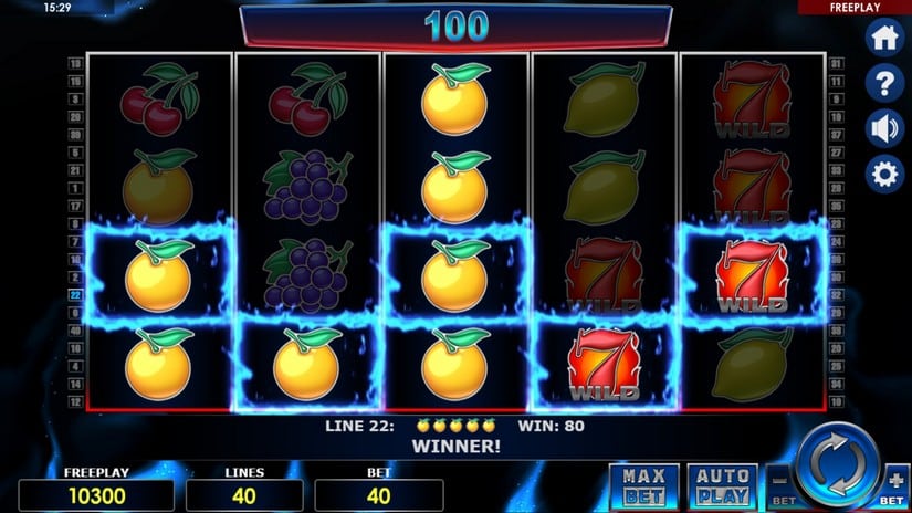 Hot 40 slot screen 4