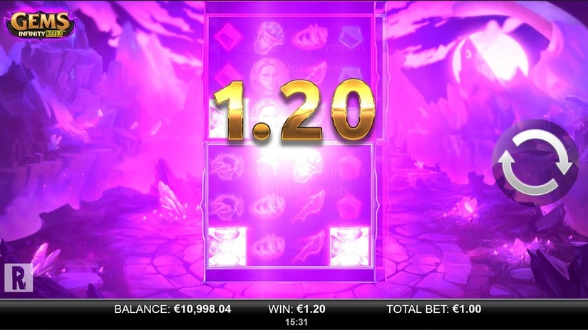 Gems Infinity Reels slot screen 3