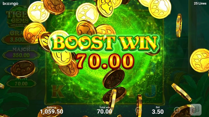 Tiger Gems slot screen 3