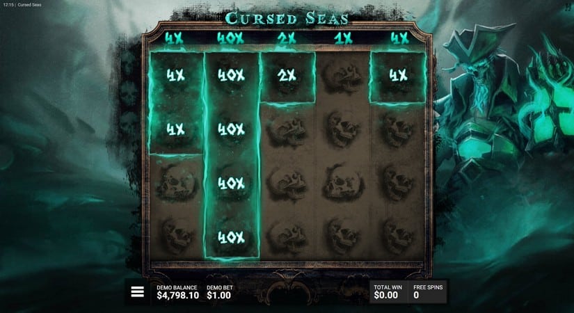 Cursed Seas slot screen 6