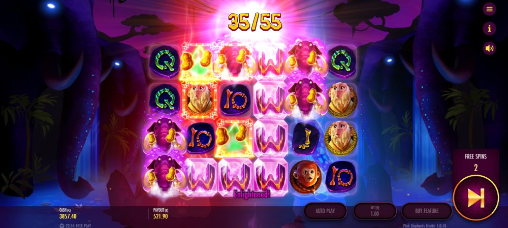 Pink Elephants Trinity online slot demo