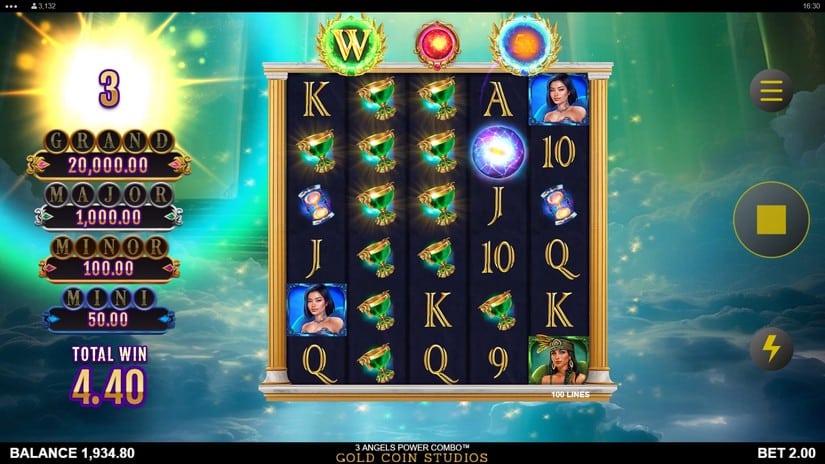 3 Angels Power Combo slot screen 6