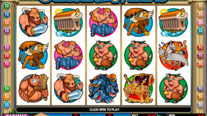 Stash of the Titans slot screen 1