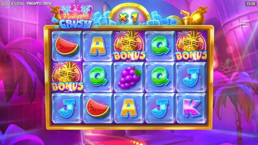 Pineapple Crush slot screen 2