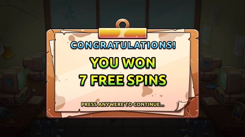 Zombolics slot screen 4