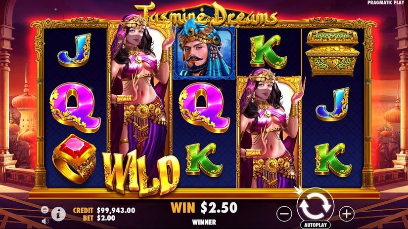 Jasmine Dreams slot screen 3