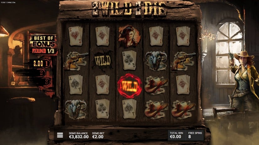 2 Wild 2 Die slot screen 7