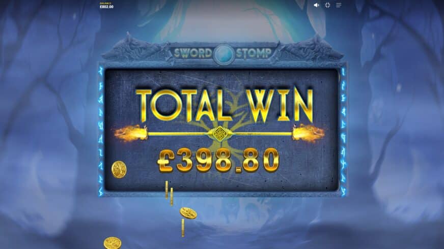 Sword Stomp slot screen 6