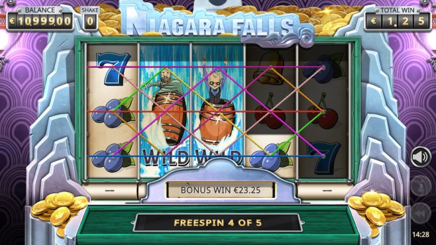 Niagara Falls slot screen 4