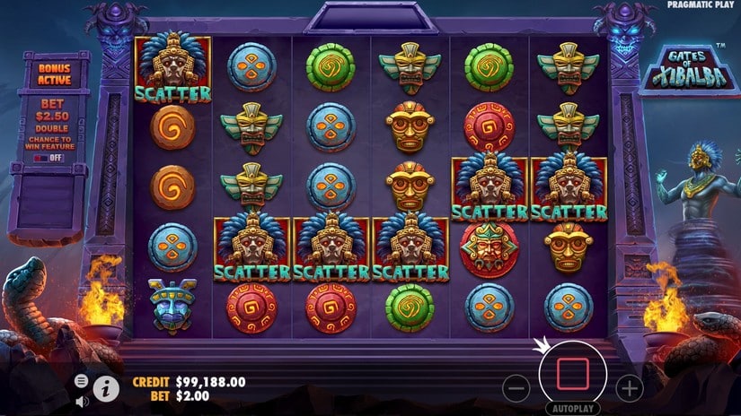 Gates of Xibalba slot screen 2