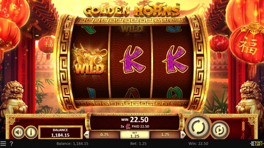 Golden Horns slot screen 4