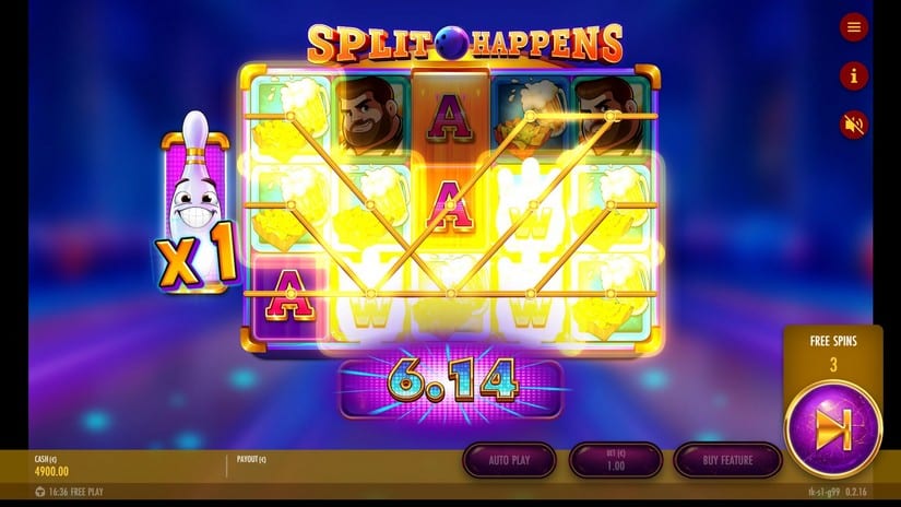 Split Happens slot screen 3