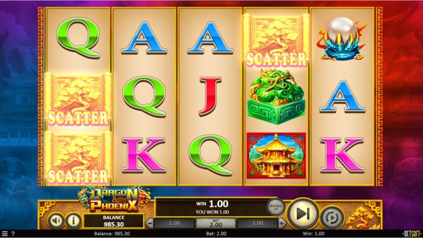 Dragon & Phoenix slot screen 4