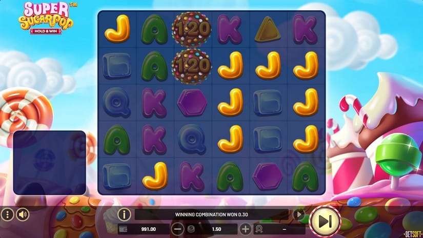 Super Sugar Pop – Hold & Win slot screen 2
