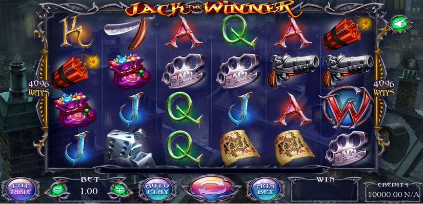Jack the Winner slot screen 1