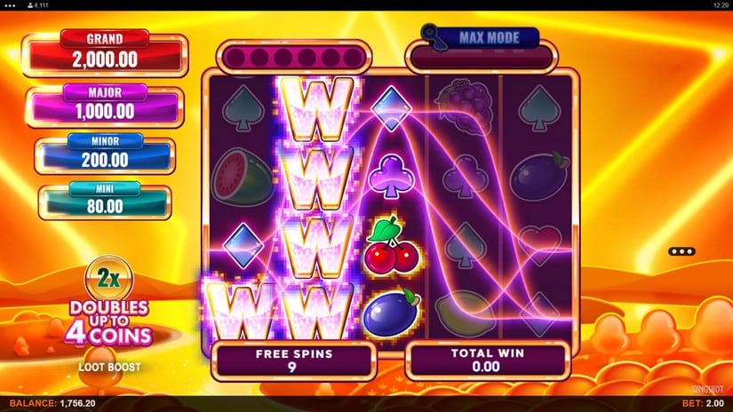 Loot Boost slot screen 3