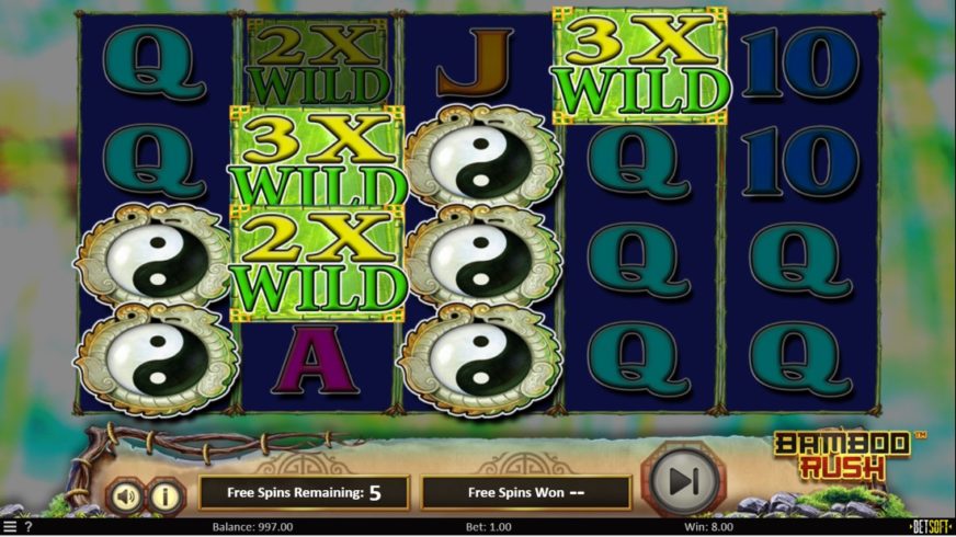 Bamboo Rush slot screen 3
