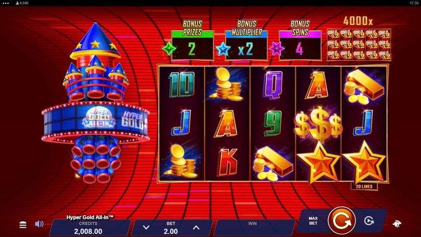 Hyper Gold All In slot screen 1